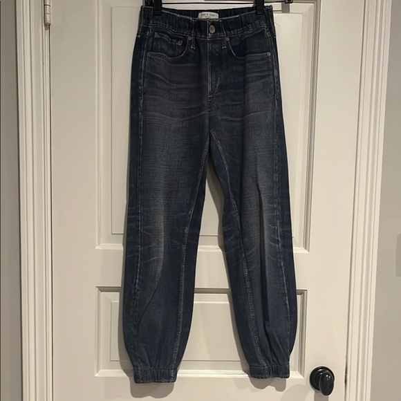 Rag & Bone Dark Wash Miramar joggers - Picture 1 of 5